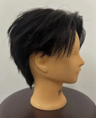 ショート メンズ メンズヘア専門店SLAY西宮所属・曲がる縮毛矯正/西宮 パーマ/岡部 舜のヘアスタイル