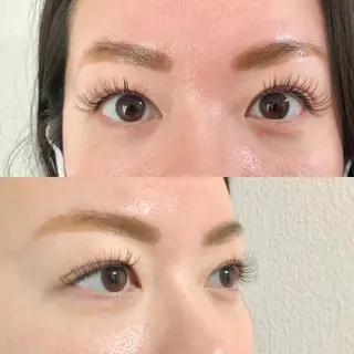 マツエク・マツパ Aim NAIL&EYELASH.BROW立花店所属・Aim立花店 Mihoのマツエク・マツパデザイン