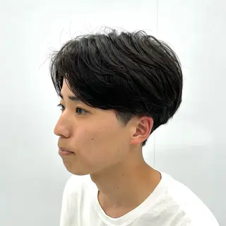 ショート パーマ メンズ 【メンズパーマ特化】 🍏網中勇喜のヘアスタイル