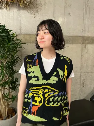 パーマ wewe: momoeのヘアスタイル