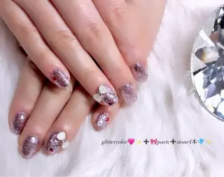 ネイル Clari-vu　エステ＆ネイル所属・mihane ﾜﾝﾎﾝ ｷﾞｬﾙのネイルデザイン