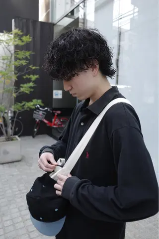 ミディアム パーマ メンズ SPIN-OFF SHIFT所属・🌀パーマ特化 美容師🌀/しゅんのヘアスタイル