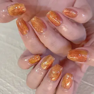 ネイル 𝕄𝕚𝕪𝕦🤍 自由が丘⌇パラジェルのネイルデザイン