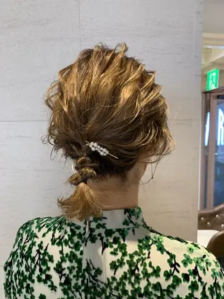 ショート ヘアアレンジ 縮毛矯正✖️似合わせ 🌻ヒトミのヘアスタイル