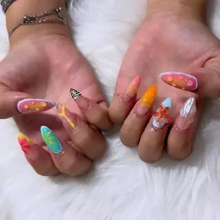 ロング mao .のネイルデザイン