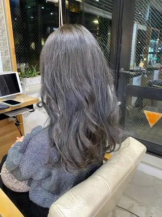 ロング カラー 統括マネージャー/ 髪のドクター/前原悟のヘアスタイル