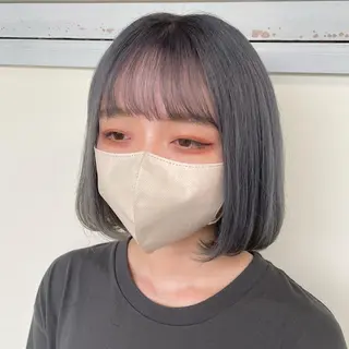 ショート カラー ヘアアレンジ maoブリーチ無し 似合わせカラーのヘアスタイル