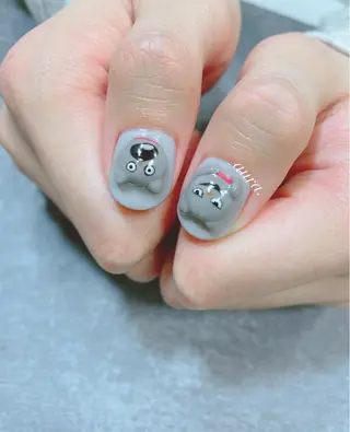 ショート ネイル aura .のネイルデザイン
