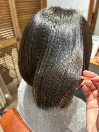 ミディアム 永幡 早百合のヘアスタイル