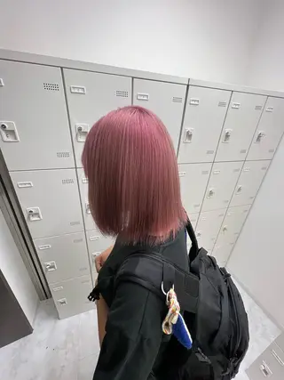 ミディアム カラー 🎨ブリーチ職人 店長Takaya🎨のヘアスタイル