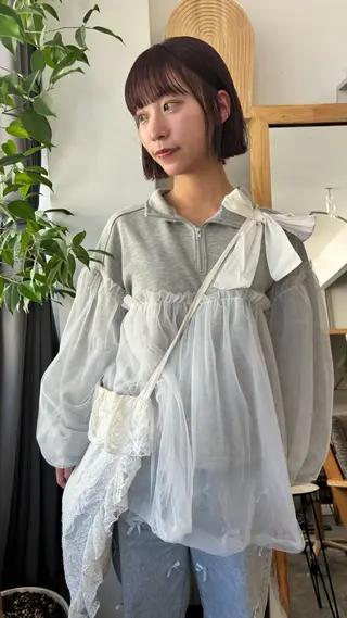 ショート kana🍃newi 京橋/透明感カラーのヘアスタイル