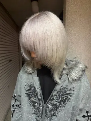 カラー メンズ 永野 みゅうのヘアスタイル