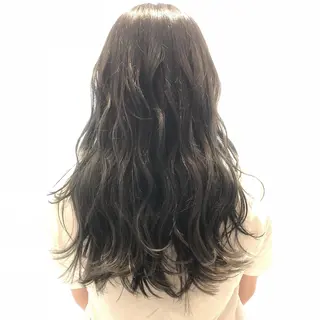 ミディアム カラー アンドウ ユウ/ レイヤーカット/韓国のヘアスタイル