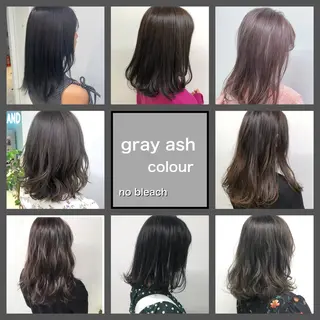 ショート カラー ♡透け感カラー 大賀哲平♡のヘアスタイル