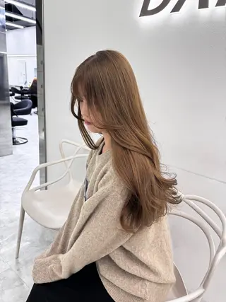 ロング GO TODAY 原宿Verno店所属・韓国系支持率No.1 レイヤー特化/きょうのヘアスタイル