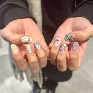 ネイル ハイトーン特化 pepe🎀のヘアスタイル