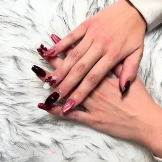 ロング mao .のネイルデザイン