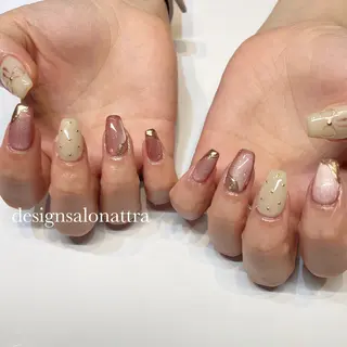 ネイル 糀屋 彩奈のネイルデザイン