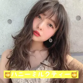 セミロング カラー M.O.D渋谷所属・🫧渋谷美容師 たくみ🫧のヘアスタイル