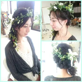 ヘアアレンジ Hair VERDEのヘアスタイル