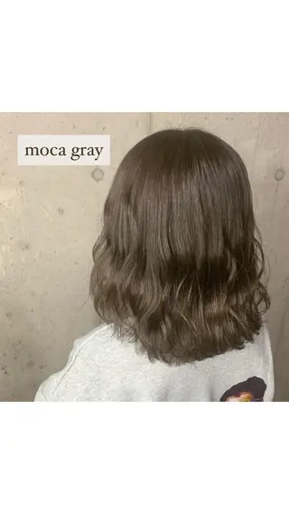 ミディアム ボブヘアカット Rikapi❤️のヘアスタイル