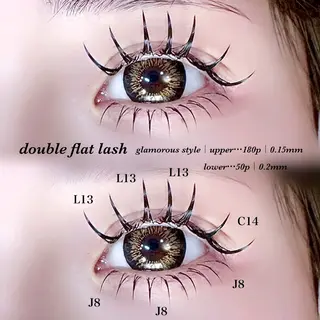 マツエク・マツパ ビーナスベルト 渋谷店所属・VENUSBELT 🌺YUNのマツエク・マツパデザイン