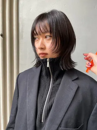 ハナ🌼 梅田/ボブ/パーマのヘアスタイル