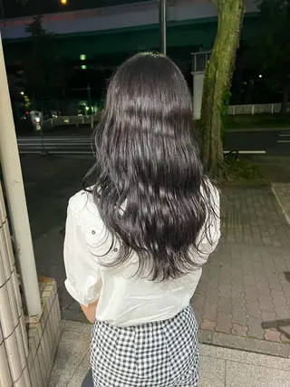 ロング カラー 舟橋耀/ブリーチカラ ー/レイヤーカットのヘアスタイル