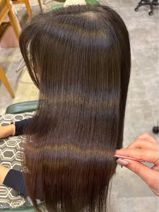 ロング 【縮毛矯正特化】 kyokaのヘアスタイル