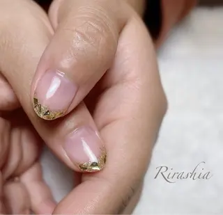 ネイル うる艶/透明感 Rirashaのネイルデザイン