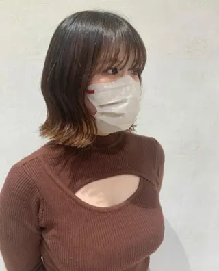 ショート 艶カラー/暖色カラー /透明感/ryutoのヘアスタイル