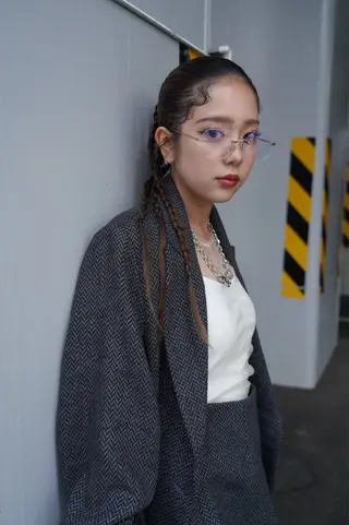 ロング カラー ヘアアレンジ 🌼FERIA 桃山台 えり🌼のヘアスタイル