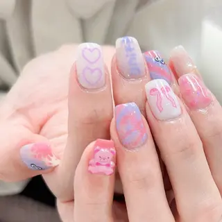 ネイル muum_nail 新宿2分 三丁目1分のネイルデザイン