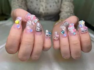 ネイル lucky nail 歌舞伎町のネイルデザイン