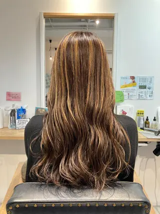 ロング カラー en't所属・【女性指名No.1】 西口直子のヘアスタイル