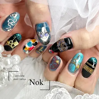 ネイル 池袋痛ネイル Nok. 渡辺のネイルデザイン