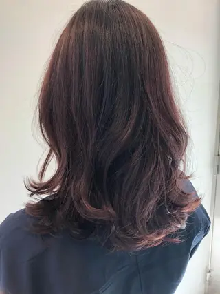 セミロング GLROW haruhiのヘアスタイル