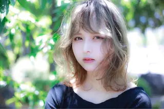 ミディアム 永田 崇のヘアスタイル