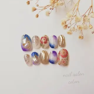 ネイル 🥀ネイルサロン cotonコトン🥀のネイルデザイン