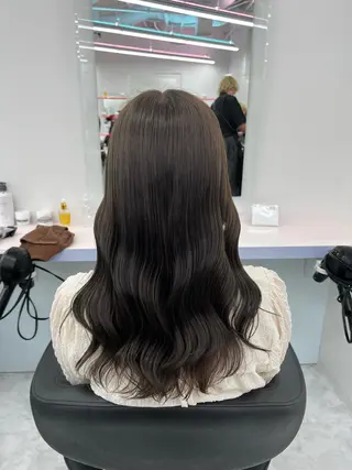 セミロング カラー お客様満足No.1 🌈Neneのヘアスタイル