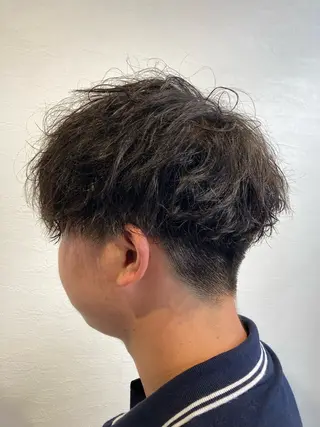 ショート パーマ メンズ特化💥荻窪 No.1柴田憲秀のヘアスタイル