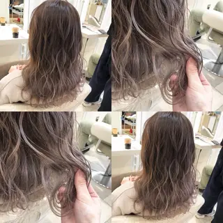 カラー 東梅田エリアカラー ヘアセットNo. 1のヘアスタイル