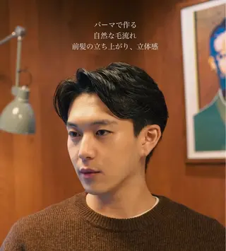 パーマ メンズ タチカワユウキ ／メンズ似合わせのヘアスタイル