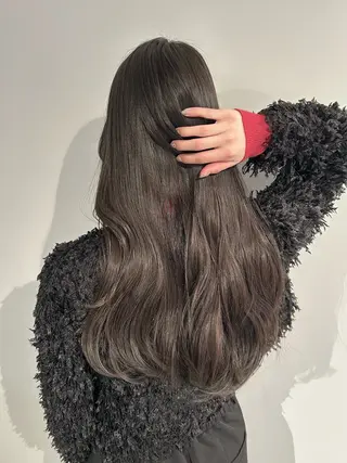 ロング カラー knock な お 烏丸御池のヘアスタイル