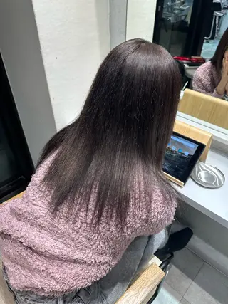 セミロング Maria 梅田/デザインカラーのヘアスタイル