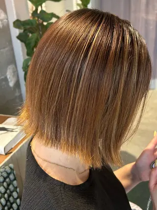 ミディアム 津山 優真のヘアスタイル