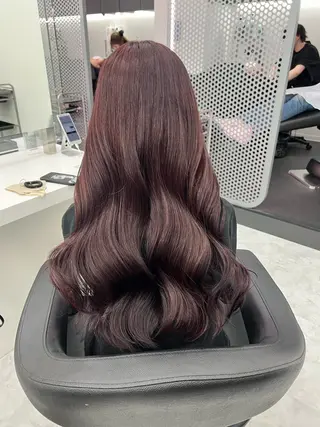 ロング カラー ヘアアレンジ ダブルカラー特化💖 韓国ヘア💖りくのヘアスタイル