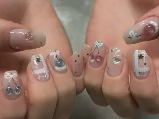 ネイル Protea きぬがわ らむのネイルデザイン