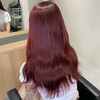 ロング カラー Miyu's所属・juri .のヘアスタイル