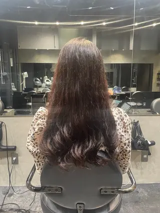 ロング パーマ パーマ/カット/ ショート/安松龍一のヘアスタイル